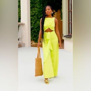 New Green Jumpsuit from Amazon’s “The Drop” Aye Ciara collection